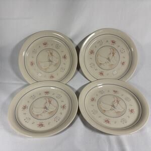 Corning Corelle Country Goose Salad Dessert Plate SET Of 4
